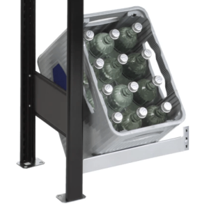 Zusatzebene für Getränkekistenregal SCHULTE Lagertechnik 400x300 mm (BxT)