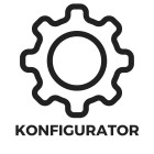 Konfiguriertes Fachbodenregal