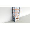 Schwerlastregal Palettenregal NEDCON 3.000x1.825x1.100 mm (HxBxT), Grundregal, 5 Lagerebenen, 3.000 kg Fachlast, Keine Böden