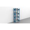 Schwerlastregal in 2.750 mm Höhe enzianblau