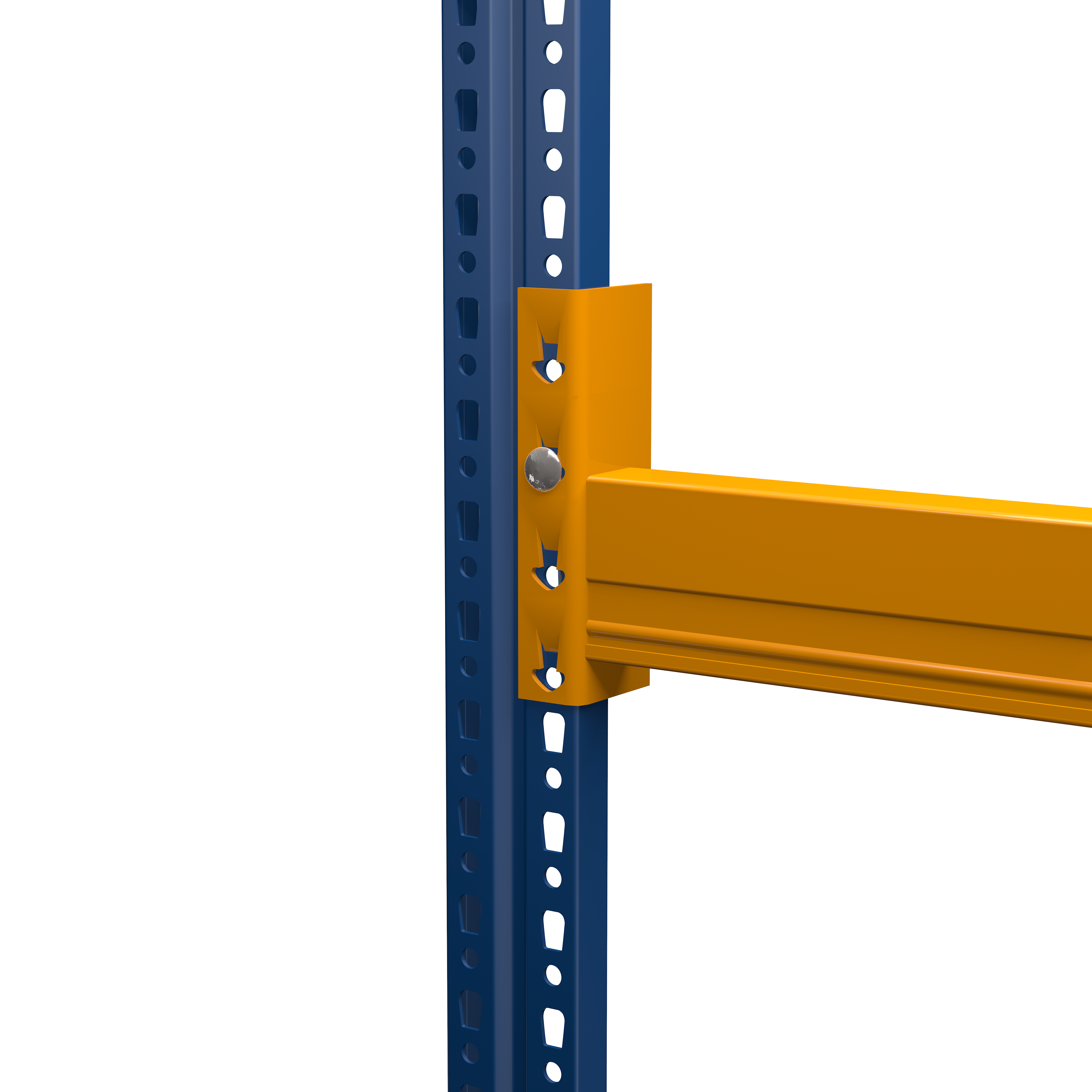 Palletstelling Extra niveau NEDCON 1.825x1.100 mm (BxT), 3.000 kg Draagkracht, 2 Palletplaatsen met Spaanplaatn - Thumbnail 2