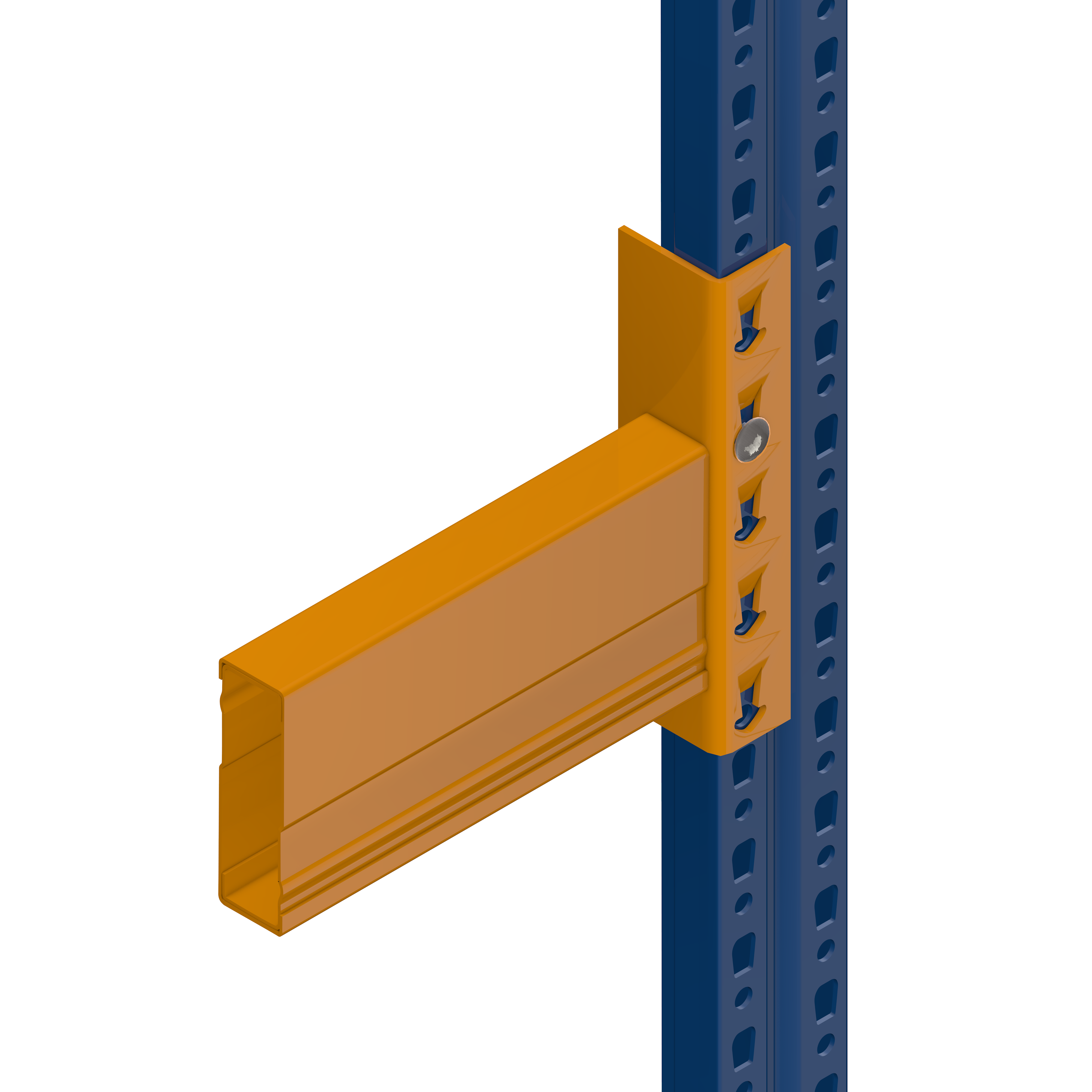Palletstelling Extra niveau NEDCON 2.700x1.100 mm (BxT), 3.000 kg Draagkracht, 3 Palletplaatsen met Gitterböden - Thumbnail 2