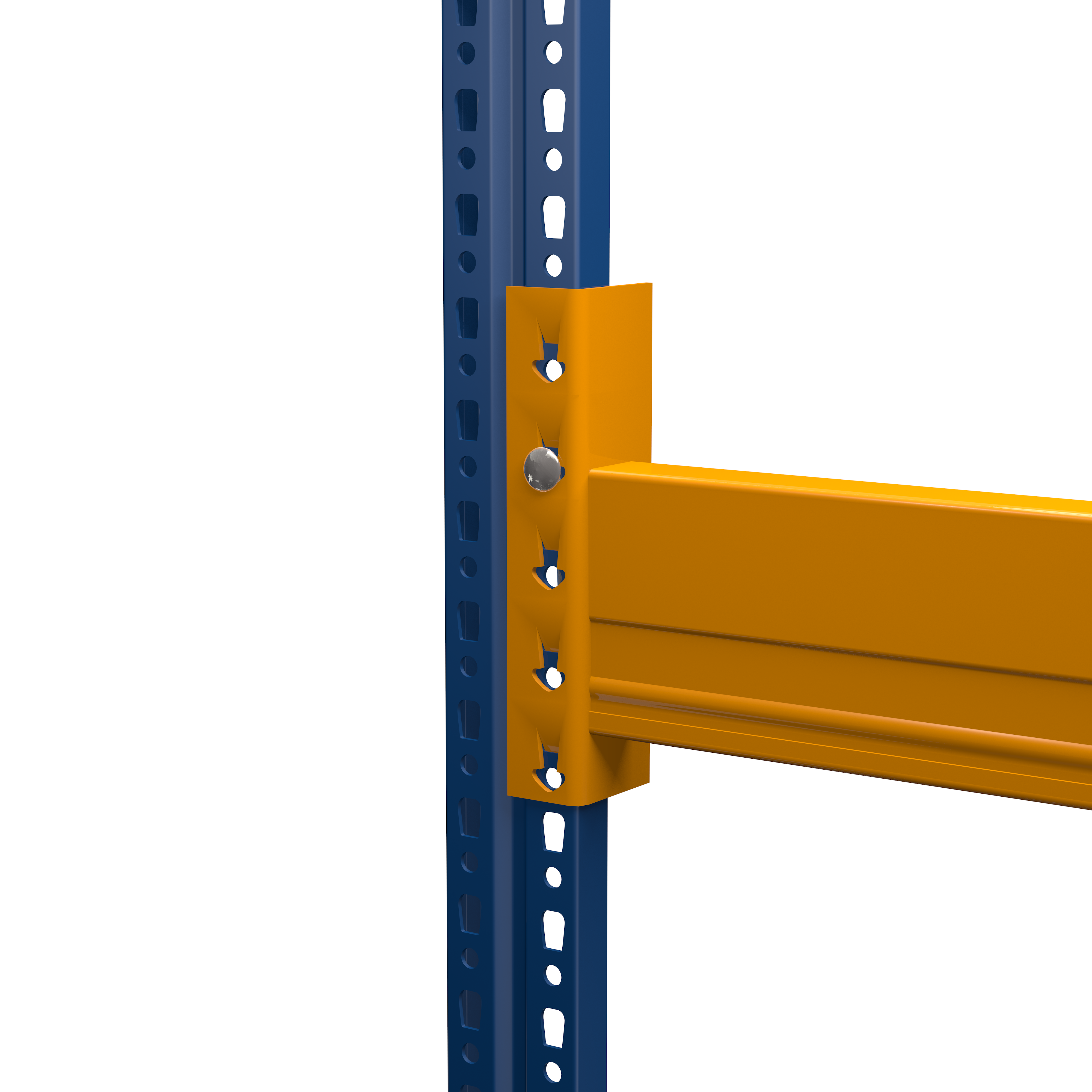 Palletstelling Extra niveau NEDCON 2.700x1.100 mm (BxT), 3.800 kg Draagkracht, 3 Palletplaatsen met Spaanplaatn - Thumbnail 2