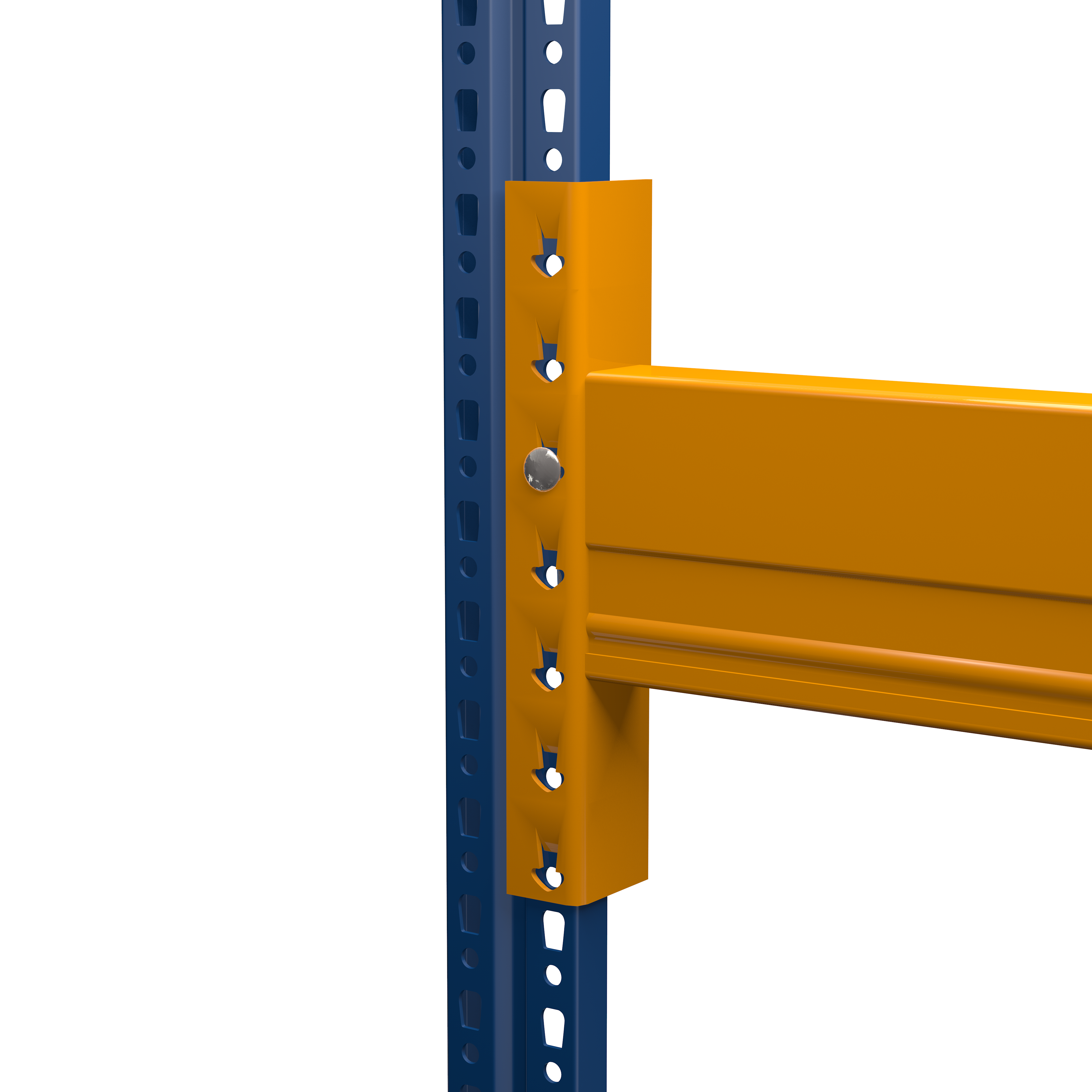 Palletstelling Extra niveau NEDCON 3.600x1.100 mm (BxT), 4.700 kg Draagkracht, 4 Palletplaatsen met Gitterböden - Thumbnail 2