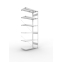 Fachbodenregal Anbauregal 2500×1000×500 mm, 330 kg Fachlast