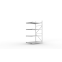 Weitspannregal Anbauregal 2500×1400×1050 mm, 600 kg Fachlast