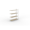 Weitspannregal Anbauregal 2500×1800×650 mm, 600 kg Fachlast