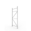 Ständerrahmen MINI-RACK 2500 x 1050 mm verzinkt – META