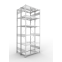 Fachbodenregal Grundregal 2500×1000×400 mm, 230 kg Fachlast 