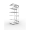 Fachbodenregal Anbauregal 2500×1000×400 mm, 230 kg Fachlast 