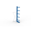 Kragarmregal MULTISTRONG M Anbauregal 3000×1000×600 mm, 355