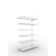 Büroregal Anbauregal 2200×1250×600 mm, 180 Ordner – META