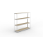 Weitspannregal Komplettregal 2470×2500×600 mm, 400 kg Fachla