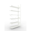 Büro-Steckregal Anbauregal 2200×1000×300 mm, 72 Ordner – MET