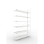 Büro-Steckregal Anbauregal 2200×1250×300 mm, 90 Ordner – MET