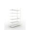 Büro-Steckregal Anbauregal 2200×1250×600 mm, 180 Ordner – ME