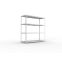 Weitspannregal Komplettregal 2470×2500×800 mm, 400 kg Fachla