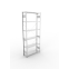 Fachbodenregal Grundregal 2500×1000×300 mm, 230 kg Fachlast 