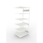 Fachbodenregal Anbauregal 2500×1000×800 mm, 230 kg Fachlast