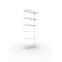 Fachbodenregal Anbauregal 2500×1000×400 mm, 80 kg Fachlast –