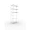 Fachbodenregal Grundregal 2500×1000×500 mm, 80 kg Fachlast –