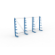 Kragarmregal ATLAS ST Komplettregal 2000×4050×500 mm, 150 kg