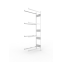 Reifenregal Anbauregal 2500×1000×400 mm, 150 kg Fachlast – M
