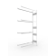 Reifenregal Anbauregal 2500×1300×400 mm, 150 kg Fachlast – M