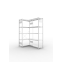 Eckregal 2000×1000×400 mm, 150 kg Fachlast – META