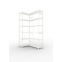 Eckregal 2500×1000×400 mm, 150 kg Fachlast – META
