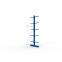 Kragarmregal MULTISTRONG L Anbauregal 3000×1000×500 mm, 175 