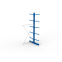 Kragarmregal MULTISTRONG L Anbauregal 3000×1300×600 mm, 140