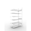 Büro-Steckregal Anbauregal 2200×1250×600 mm, 180 Ordner – ME