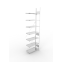 Büroregal Anbauregal 2500×750×300 mm, 63 Ordner – META