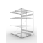 Fachbodenregal Anbauregal 2000×1300×800 mm, 230 kg Fachlast 