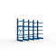 Kragarmregal MULTISTRONG H Komplettregal 3000×4000×1000 mm, 