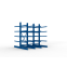 Kragarmregal MULTISTRONG H Komplettregal 3000×3000×1250 mm, 