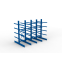 Kragarmregal MULTISTRONG H Komplettregal 3000×4000×1000 mm, 