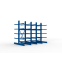 Kragarmregal MULTISTRONG H Komplettregal 3000×4000×1000 mm, 
