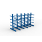 Kragarmregal MULTISTRONG H Komplettregal 3000×5000×800 mm, 6