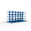 Kragarmregal MULTISTRONG H Komplettregal 3000×5000×1250 mm,