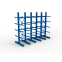 Kragarmregal MULTISTRONG H Komplettregal 4000×5000×800 mm, 6