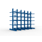 Kragarmregal MULTISTRONG H Komplettregal 4000×5000×1000 mm,