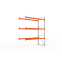 Palettenregal Anbauregal 3300×2700×1100 mm, 12 Stellplätze,