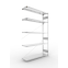 Fachbodenregal Anbauregal 2500×1500×400 mm, 200 kg Fachlast