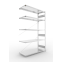 Fachbodenregal Anbauregal 2500×1500×600 mm, 200 kg Fachlast 