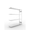 Fachbodenregal Anbauregal 2000×1700×400 mm, 200 kg Fachlast 