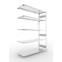 Fachbodenregal Anbauregal 2500×1700×600 mm, 200 kg Fachlast