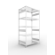 Fachbodenregal Grundregal 2500×1300×800 mm, 230 kg Fachlast 
