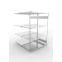 Fachbodenregal Anbauregal 2000×1300×800 mm, 230 kg Fachlast 